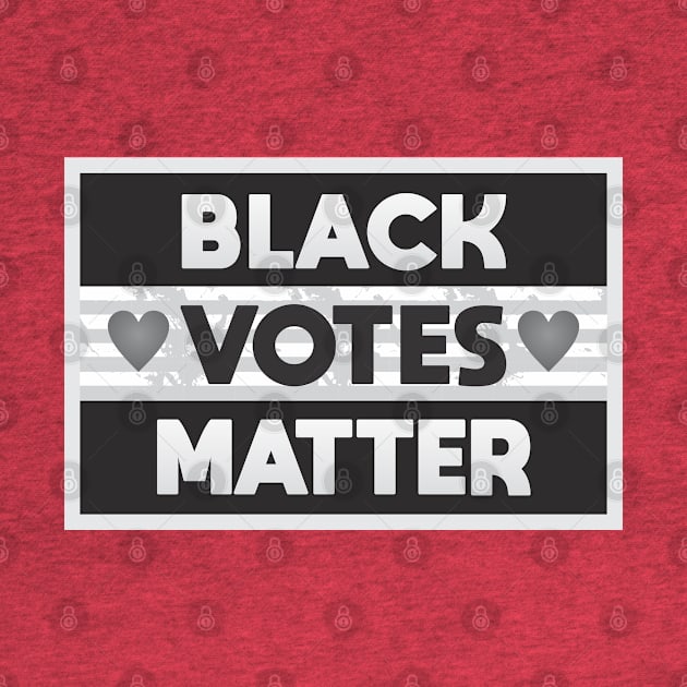 Black Votes Matter by Dale Preston Design